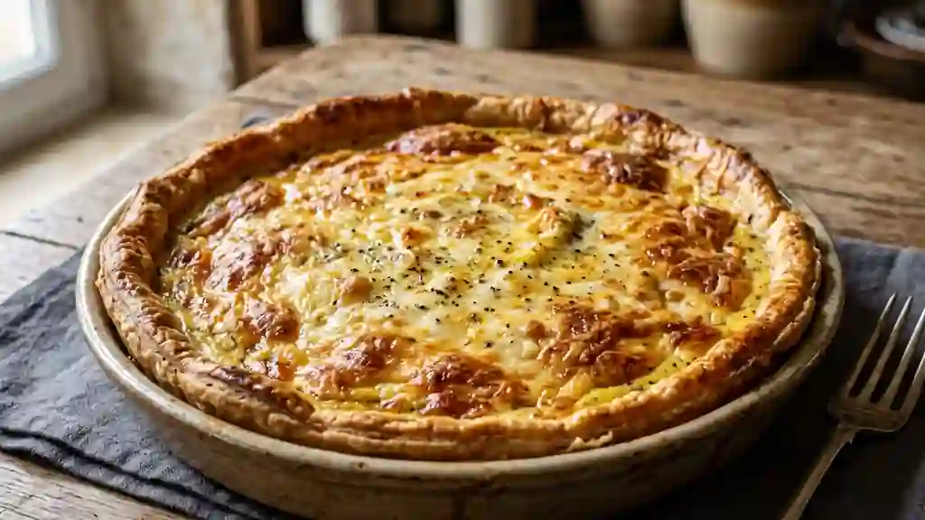 Tarte Dijonnaise fondante et piquante - Photo de présentation