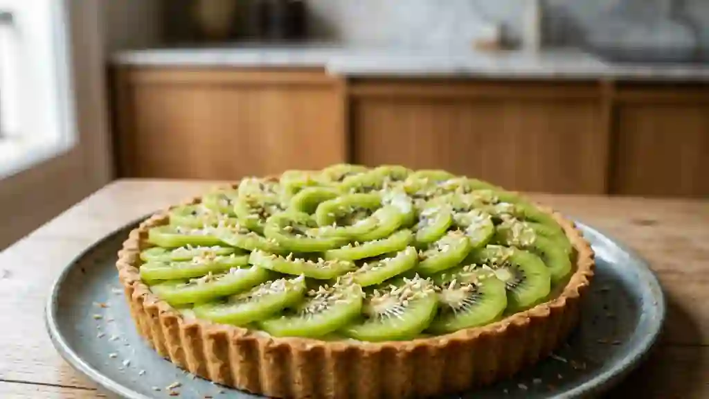 Tarte Kiwi-Coco au Sableux Craquant - Photo de présentation