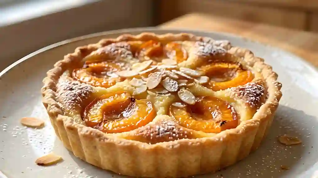 Tarte aux abricots et amandes - Photo de présentation