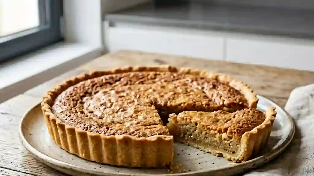 Tarte fondante à l'amande douce - Photo de présentation