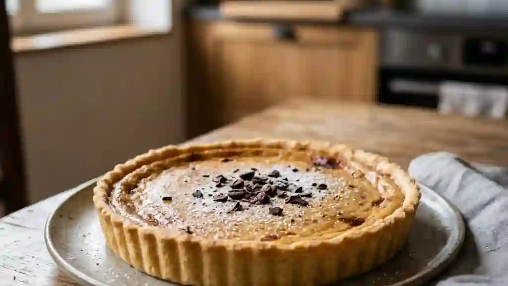 Tarte fondante Ricotta et Café - Photo de présentation