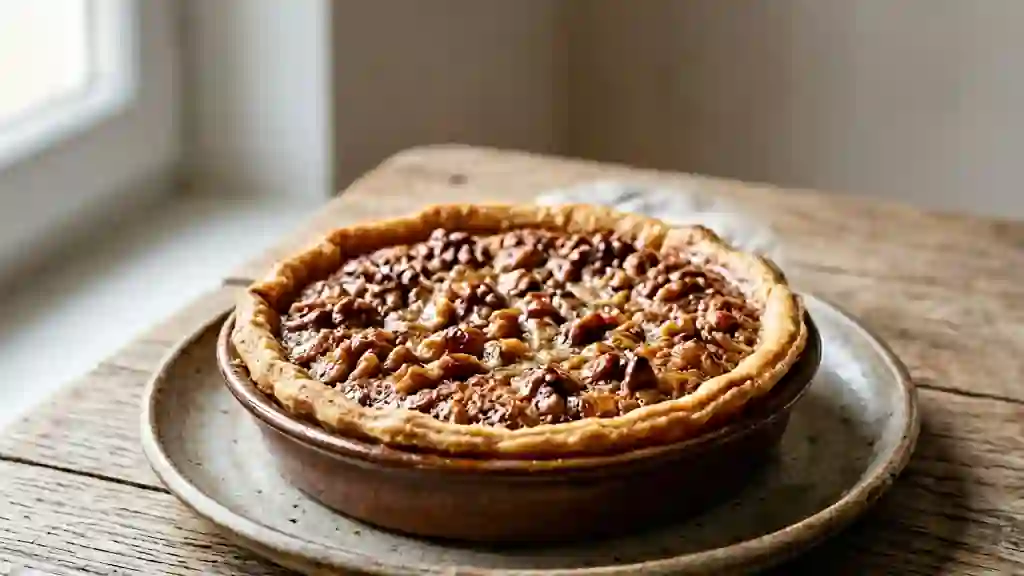 Tarte Croquante Noix et Sirop d'Érable - Photo de présentation
