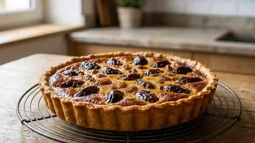 Tarte Fondante Pruneaux et Raisins - Photo de présentation