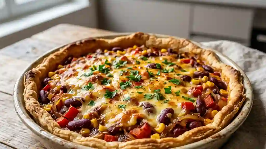 Tarte Mexicaine croquante et fondante - Photo de présentation
