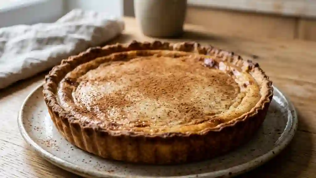 Tarte au Fromage Blanc, Crémeuse et Parfumée - Photo de présentation