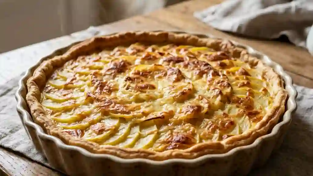 Tarte Rustique Pommes de Terre et Comté - Photo de présentation
