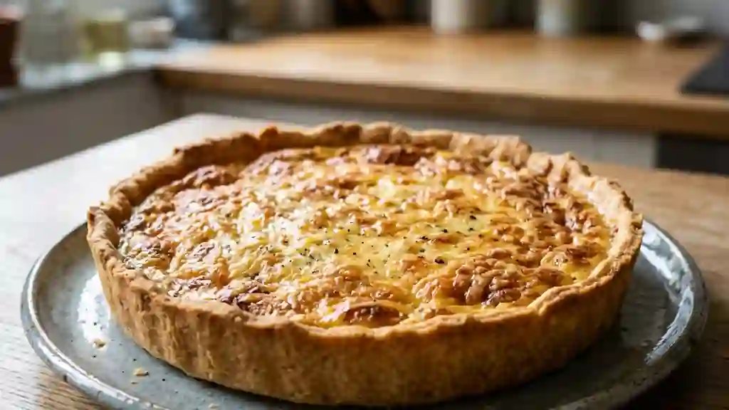 Tarte à la bière fondante et maltée - Photo de présentation