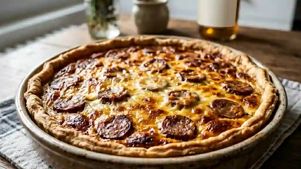 Tarte Bretonne à l'Andouille Croustillante - Photo de présentation