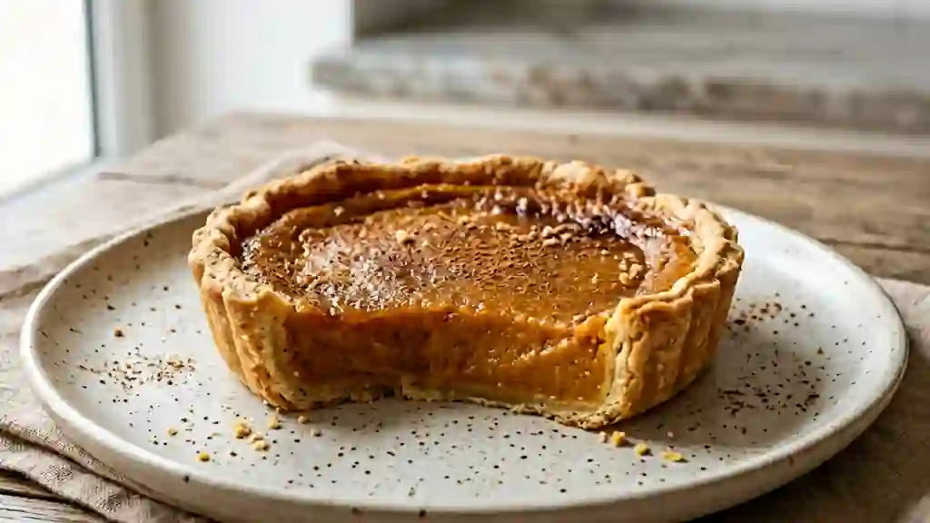 Tarte à la courge onctueuse et cannelle - Photo de présentation