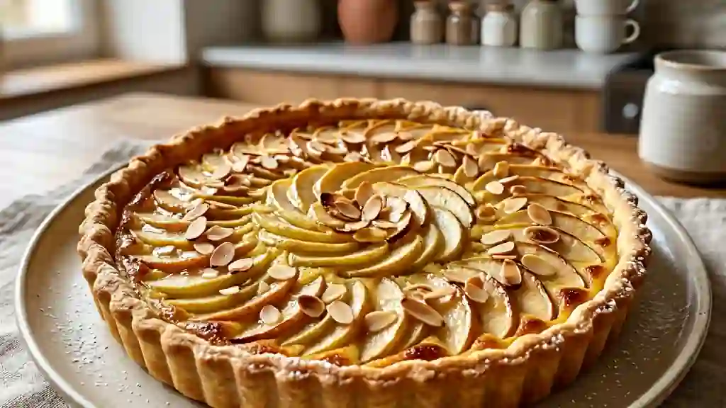 Crousti-fondante Tarte Suisse Pommes et Poires - Photo de présentation