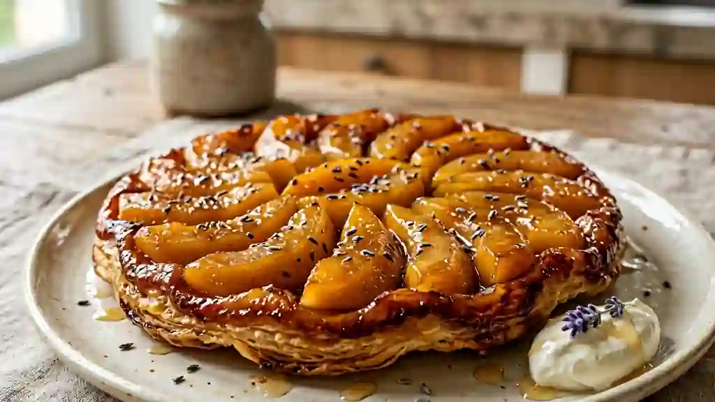 Tatin de Melon Fondant au Miel de Lavande - Photo de présentation