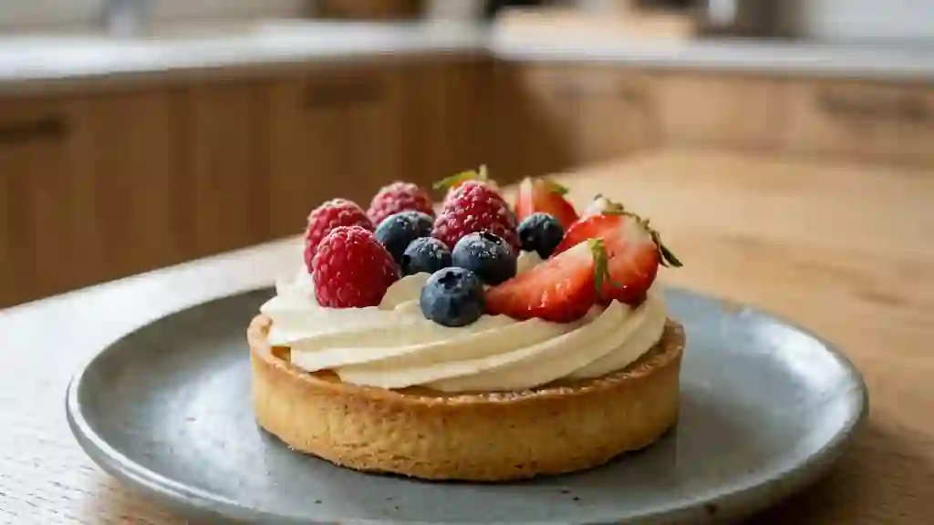 Tartelette Sablée aux Baies et Chantilly - Photo de présentation