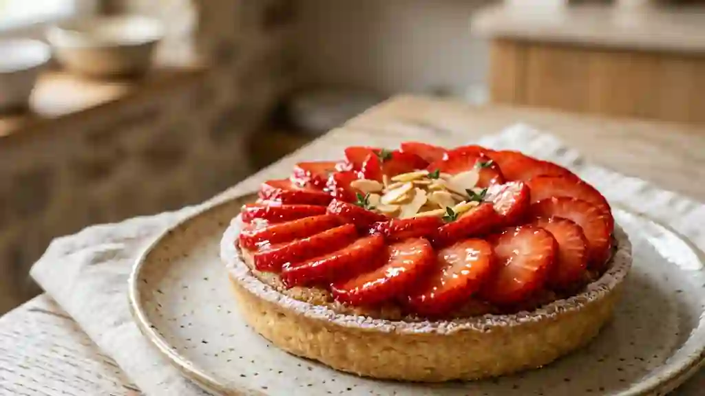 Tartelettes Fraise-Amande Fondantes - Photo de présentation