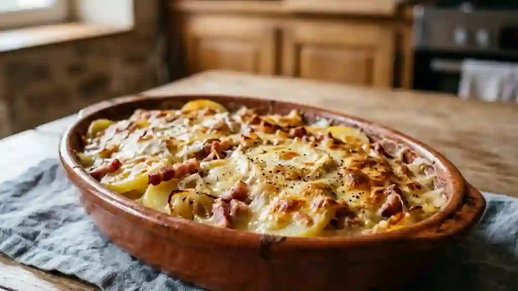 Tartiflette Normande Crémeuse au Camembert - Photo de présentation
