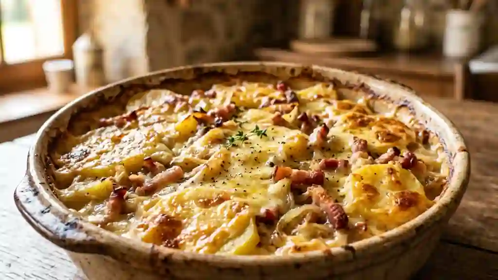 Tartiflette Onctueuse au Vacherin Mont d'Or - Photo de présentation