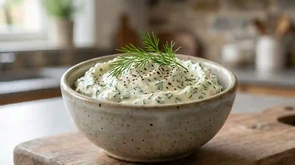 Tartinade à l'aneth fraîche et citronnée - Photo de présentation