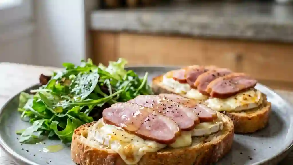 Tartines Croustillantes Canard et Chèvre Miel - Photo de présentation