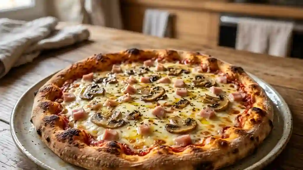 Tartipizz Croustillante Jambon & Champignons - Photo de présentation