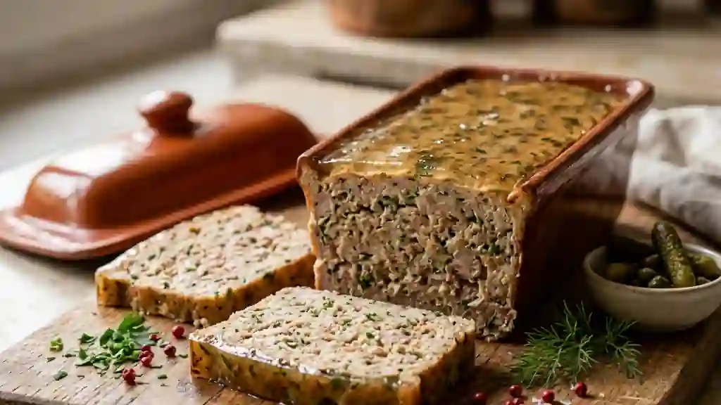 Terrine de brochet fondante à la muscade - Photo de présentation