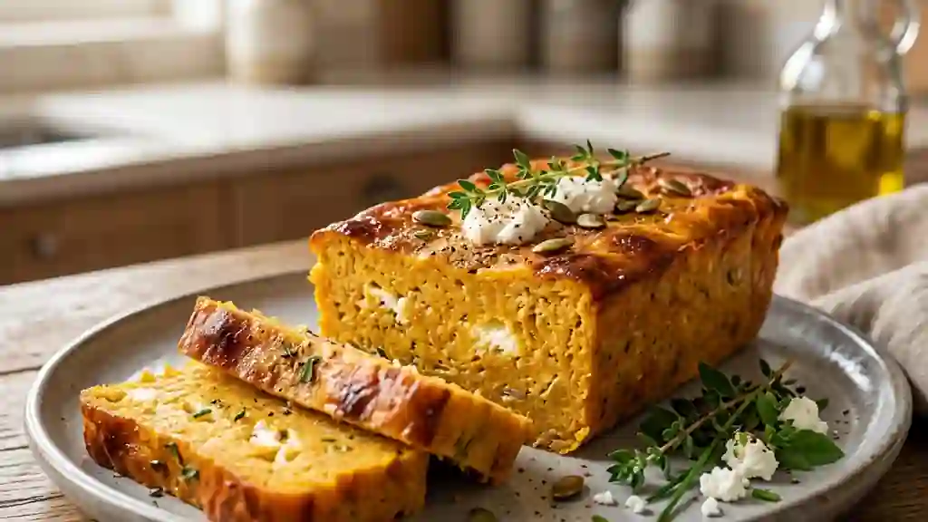Terrine de citrouille onctueuse au chèvre frais - Photo de présentation