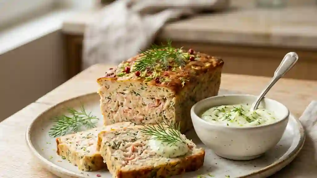 Terrine de crabe aérienne au citron vert et aneth - Photo de présentation
