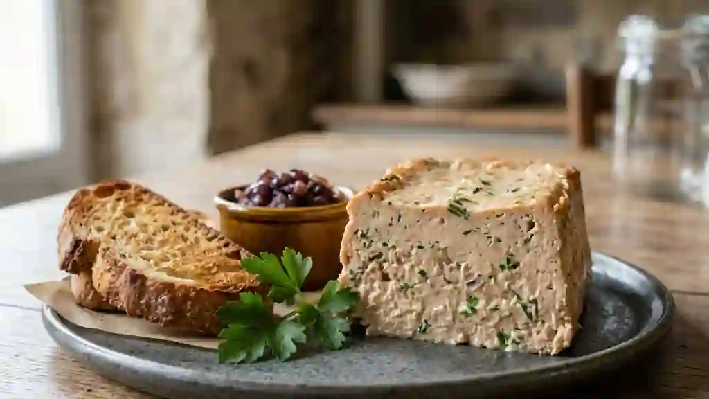 Terrine de Foie de Lotte Fondante au Vin Blanc - Photo de présentation