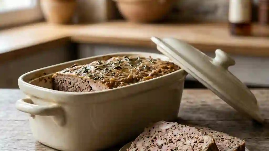 Terrine de foie de porc fondante au Cognac - Photo de présentation