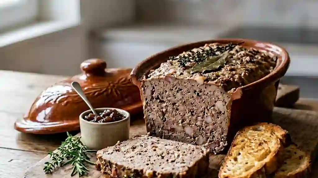 Terrine de foie de volaille fondante au Cognac - Photo de présentation