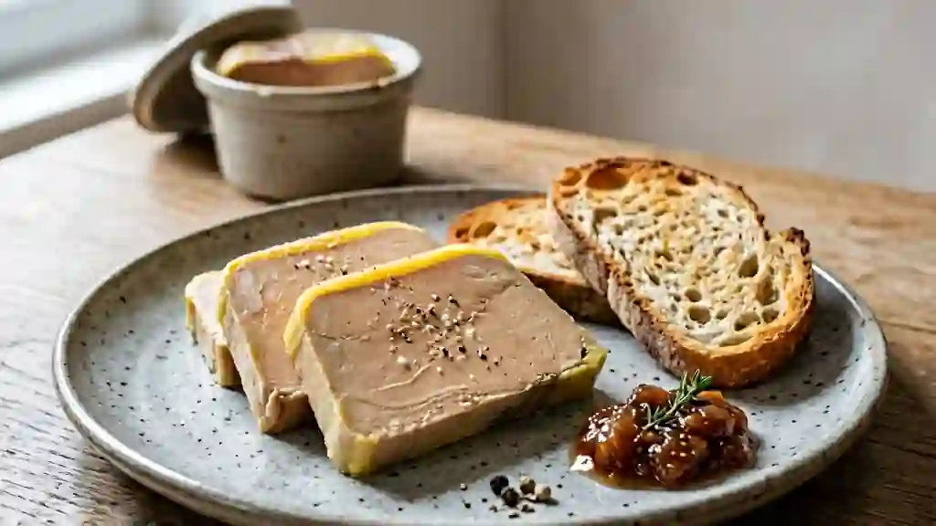 Terrine de foie gras fondante à l'Armagnac - Photo de présentation