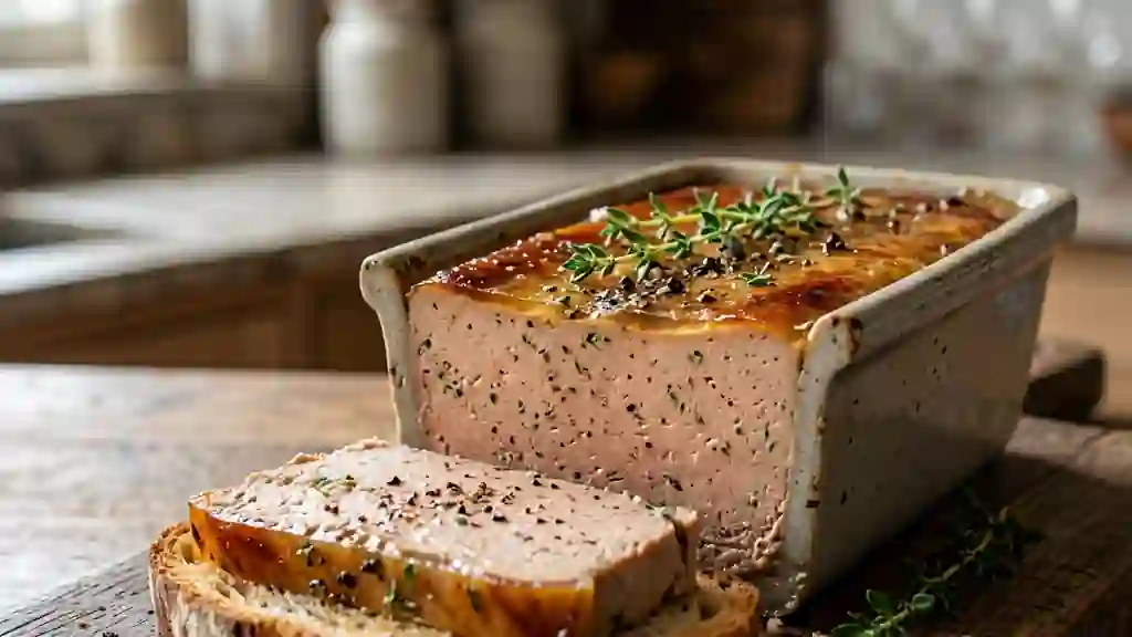 Terrine de foies de volaille fondante - Photo de présentation