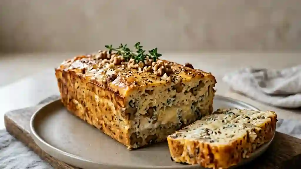 Terrine Fondante aux Trois Fromages et Noix - Photo de présentation