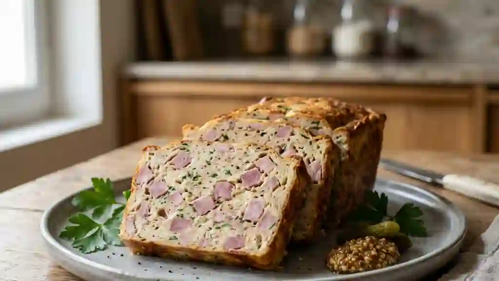 Terrine de jambon fondante à la muscade - Photo de présentation