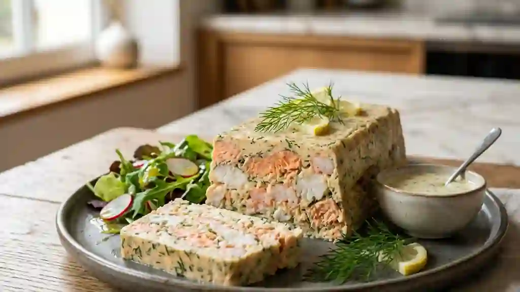 Terrine de la mer fondante à l'aneth - Photo de présentation