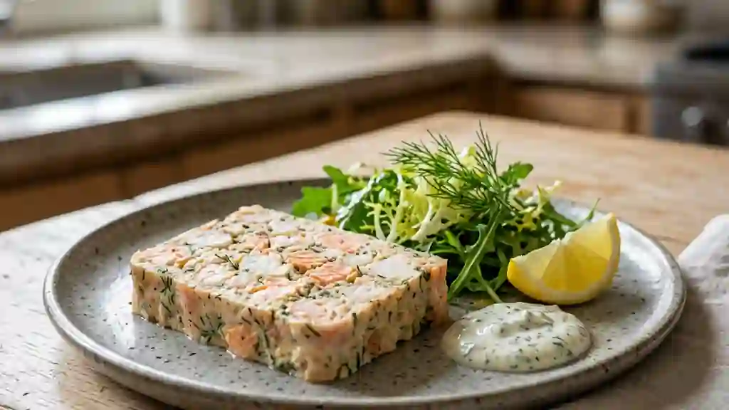 Terrine Marine Fondante Saumon et Aneth - Photo de présentation