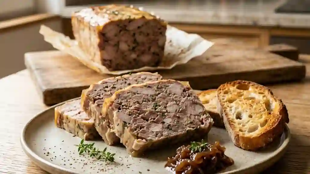 Terrine de lapin fondante au cognac - Photo de présentation