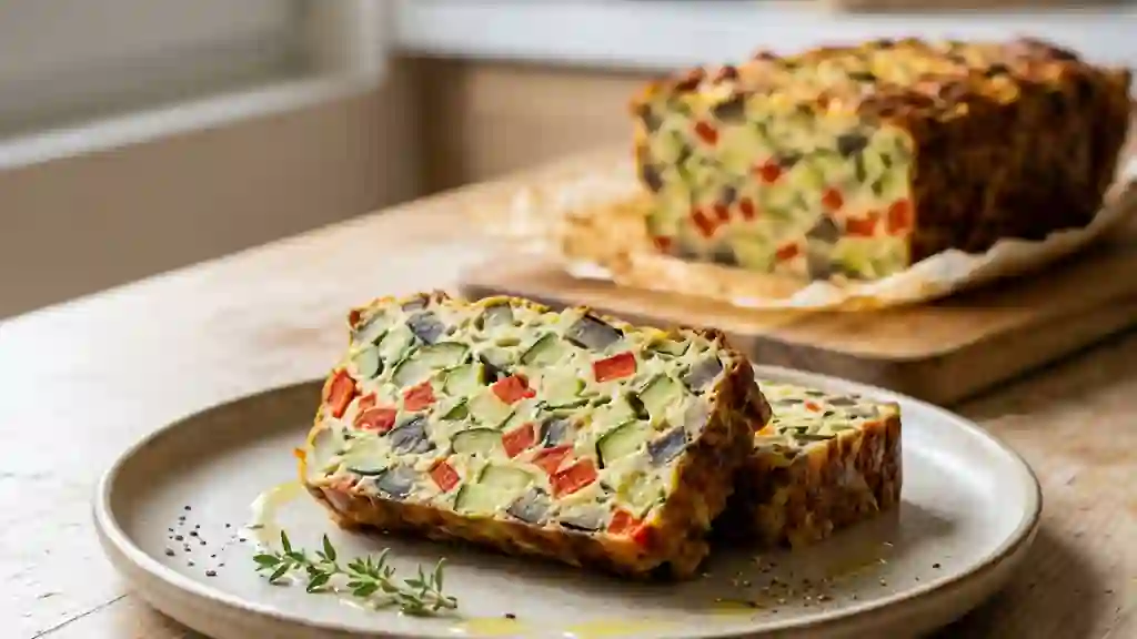 Terrine fondante aux légumes du soleil - Photo de présentation