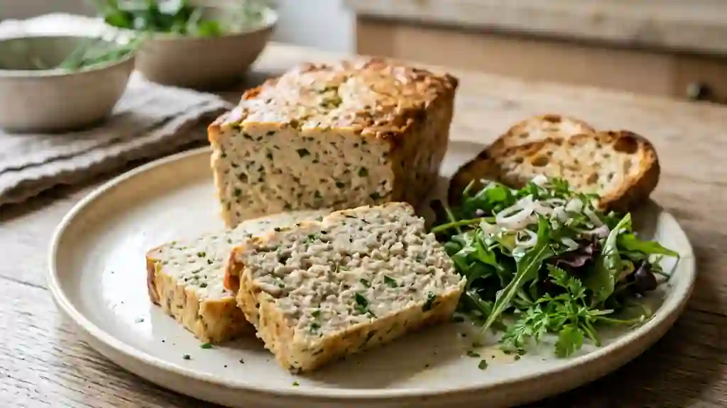 Terrine de lotte fondante aux fines herbes - Photo de présentation