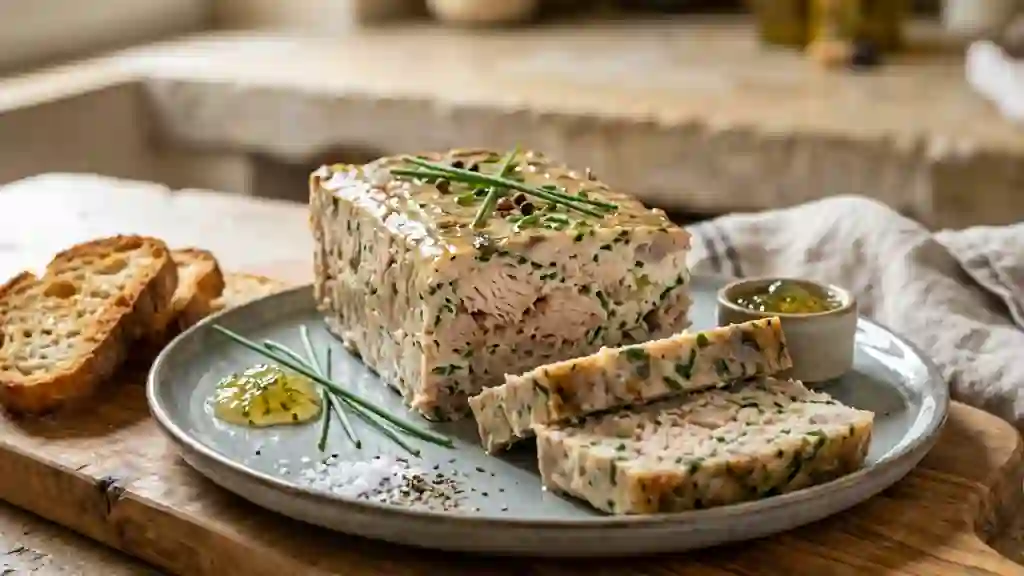 Terrine de maquereaux fondante au citron - Photo de présentation