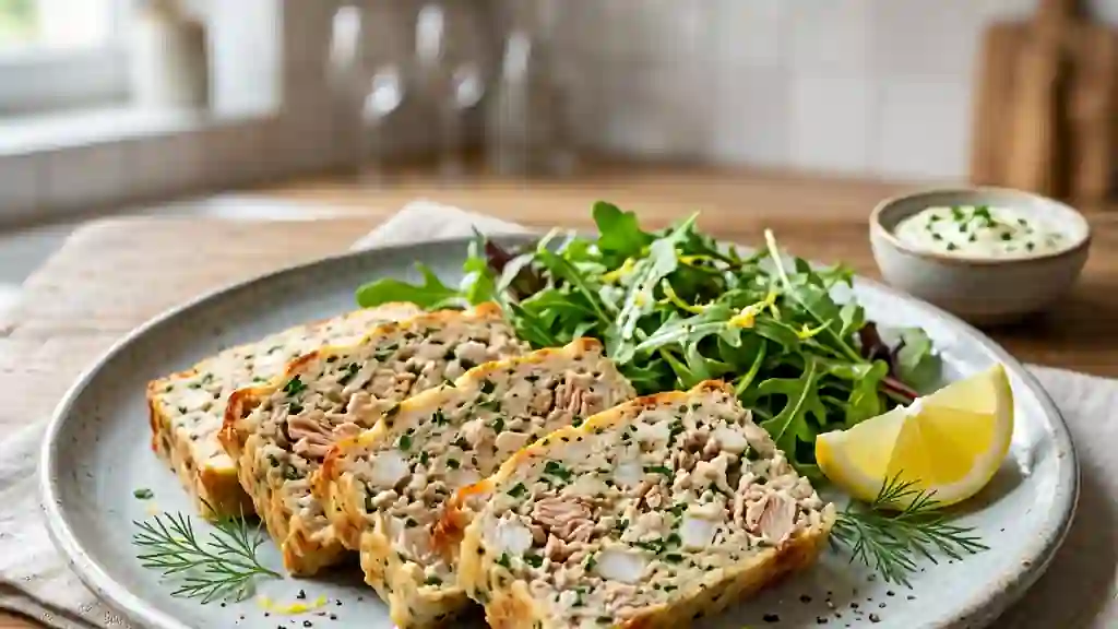 Terrine de poisson onctueuse au thon et citron - Photo de présentation
