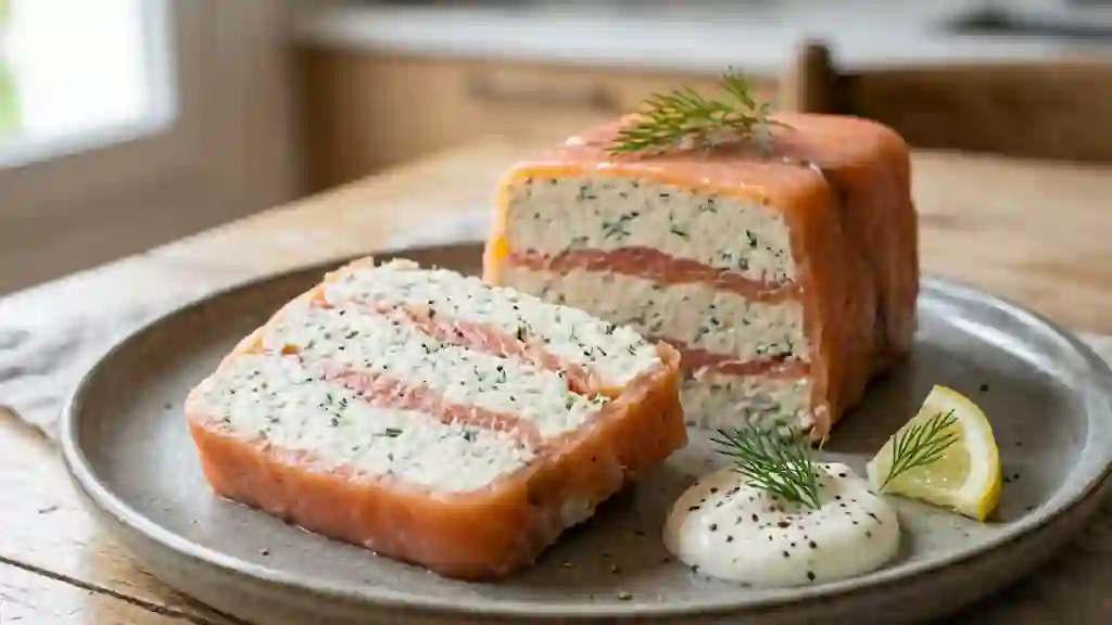 Terrine Fondante au Saumon et Aneth - Photo de présentation