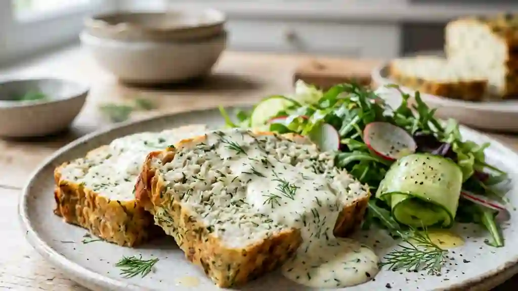 Terrine de poisson soyeuse au fromage blanc - Photo de présentation