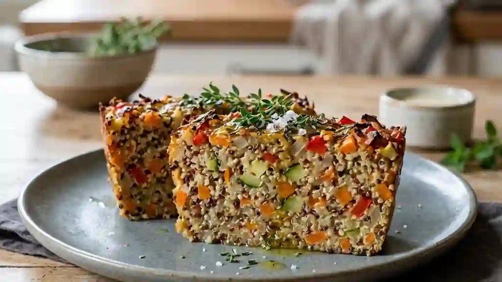 Terrine de Quinoa Fondante aux Légumes - Photo de présentation