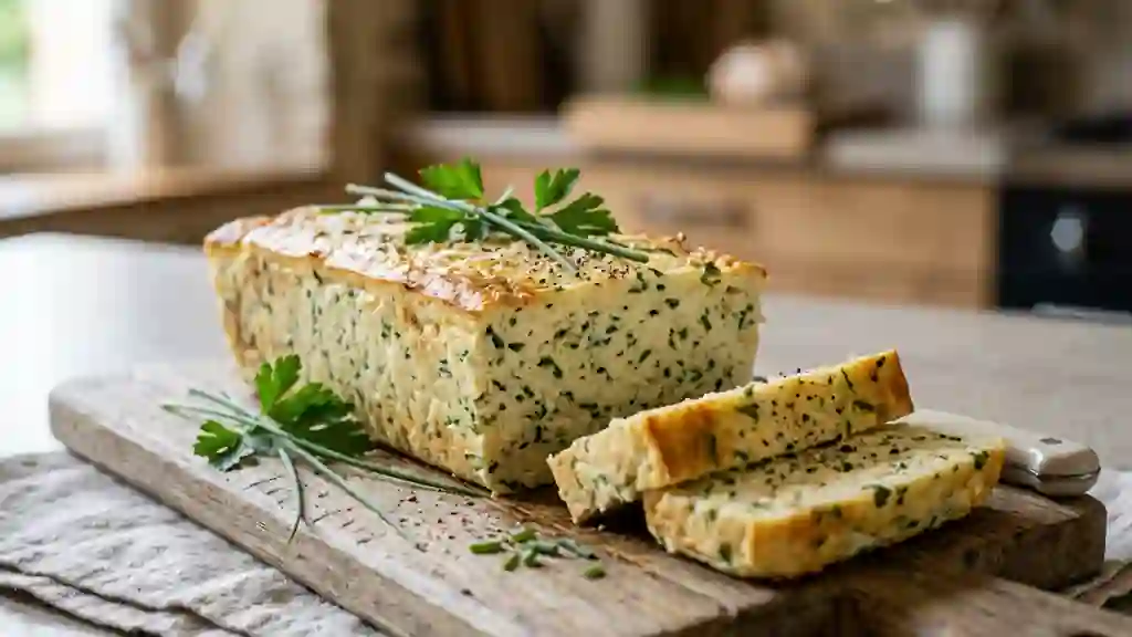 Terrine de Ricotta Fondante aux Herbes Fraîches - Photo de présentation