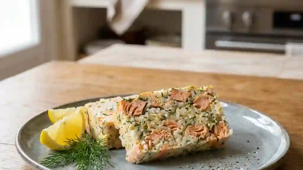 Terrine de saumon fondante à l'aneth - Photo de présentation