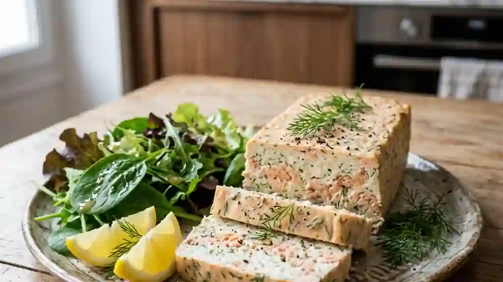 Terrine de saumon fondante à l'aneth - Photo de présentation