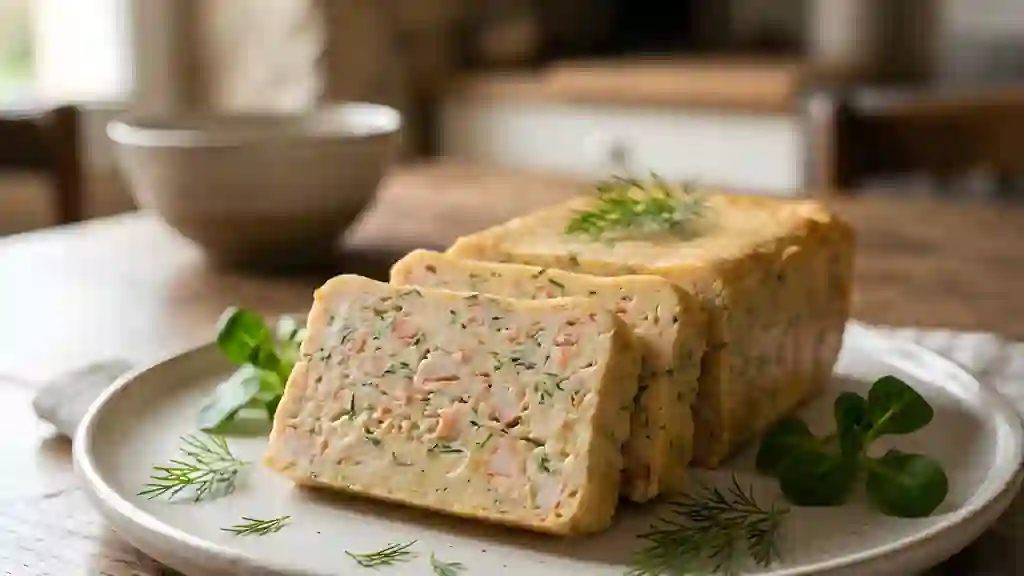 Terrine de surimi fondante à l'aneth et citron - Photo de présentation
