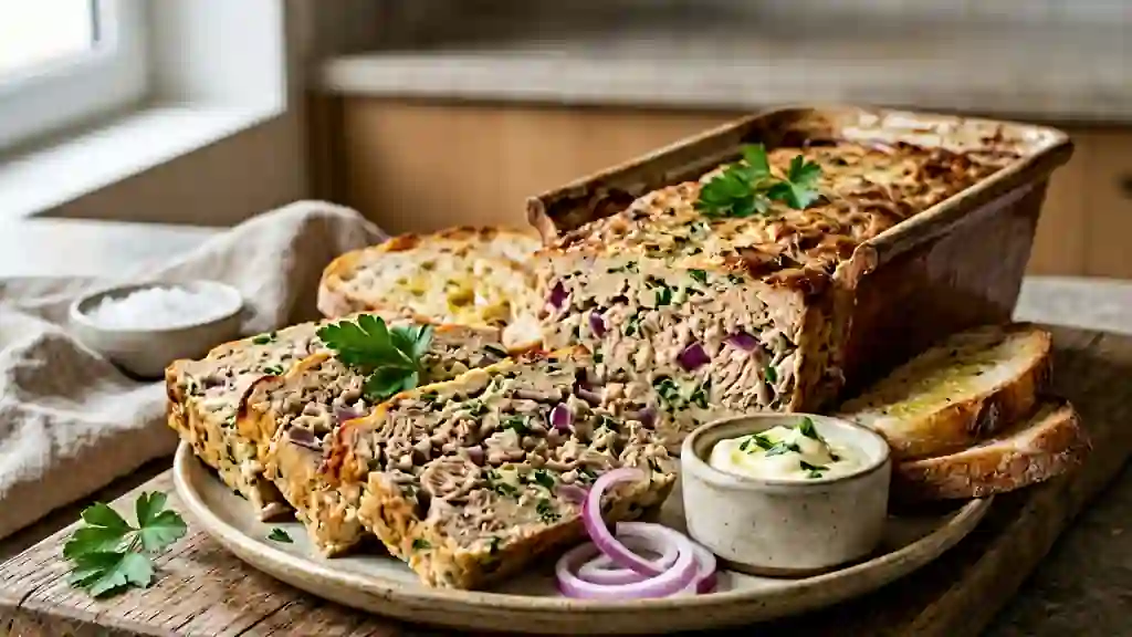 Terrine de thon fondante à l'oignon rouge - Photo de présentation