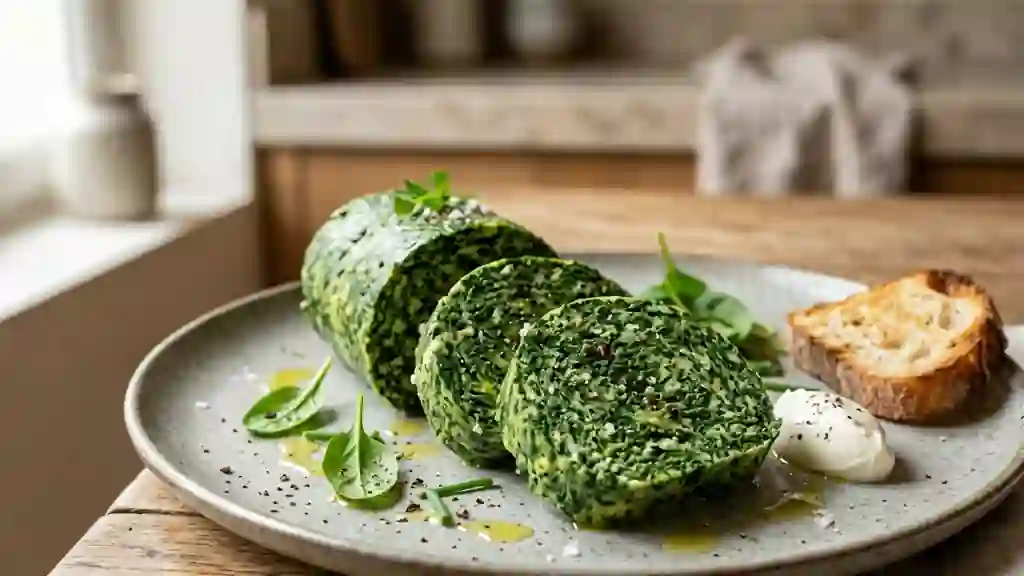 Terrine fondante épinards et ricotta - Photo de présentation