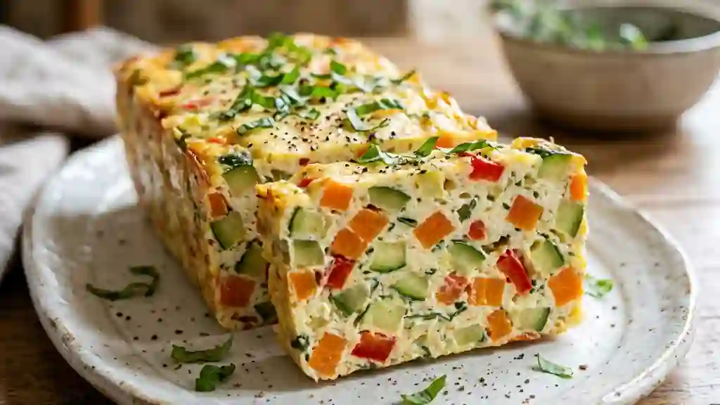 Terrine Fondante aux Légumes et Fromage Frais - Photo de présentation