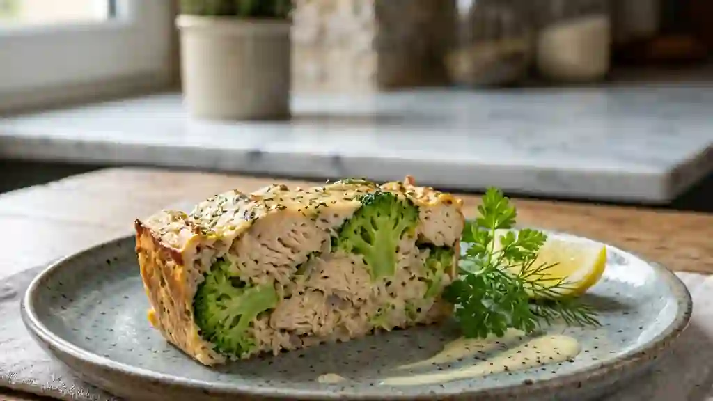 Terrine Fondante de Roussette et Brocolis - Photo de présentation